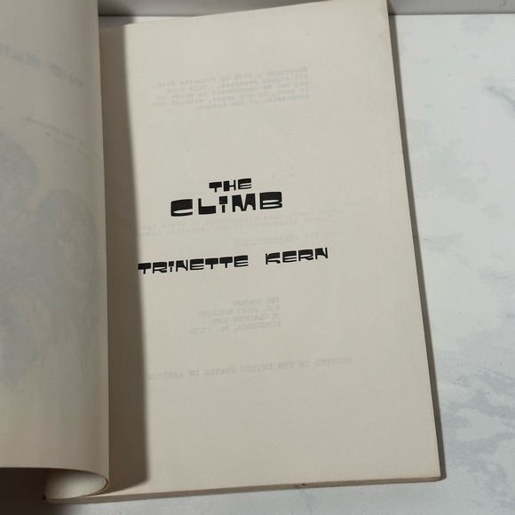 Star Trek TOS Fanzine "The Climb" GEN Novel by Trinette Kern Paperback Book - Picture 3 of 7